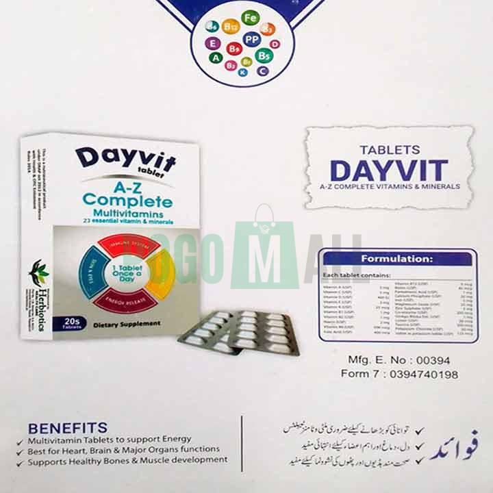 Dayvit Tablet A-Z Complete Multivitamins
