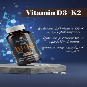 Herbiotics Vitamin D3 K2