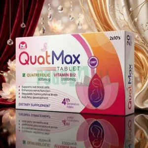 Quat Max Tablet | Advanced 4th Gen Folate & Vitamin B12
