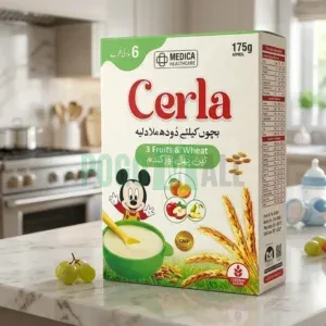 Cerla Baby Cereal | Best Nutritious Fruits and Wheat Formula