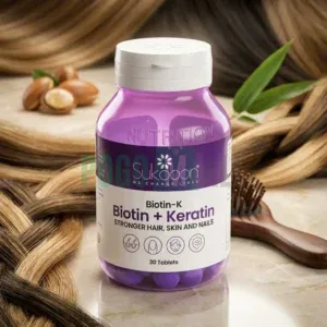 Biotin-K Tablets: Best Beauty Formula for Hair and Nails