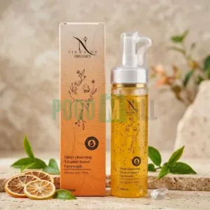 Nirwada Vitamin Facewash 150ml bottle for deep cleansing and skin glow