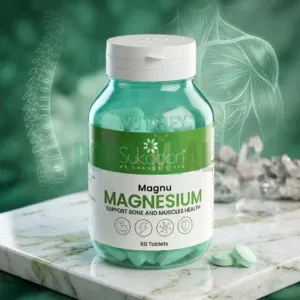 Magnu Magnesium Tablets for muscle and bone support