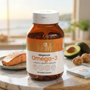 Megacure Omega 3 : Best Multi-Vitamin Fish Oil Formula