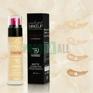 Fix Makeup Control Matte Foundation Emelie Professional