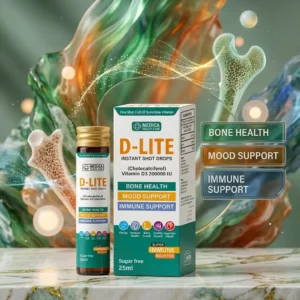 D-LITE INSTANT SHOT Vitamin D3 Drops 25ml – Bone & Immune Support