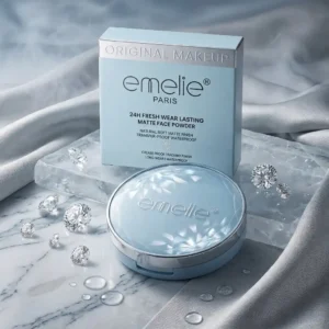 24H Fresh Wear Lasting Matte Face Powder by emelie® PARIS