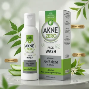 AKNE ZERO Face Wash – 100ml | Advance Anti-Acne Therapy
