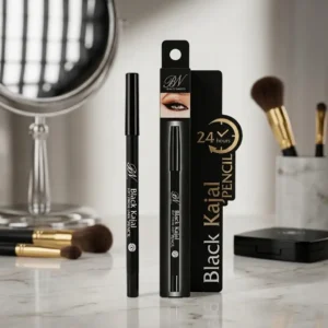 BN Black Kajal Pencil – 24 Hours Smudge-Proof Eyeliner