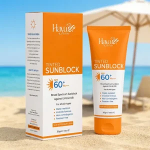 Haya by Rabi Tinted Sunblock SPF 60+ PA+++ for All Skin Types
