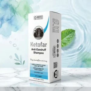 Ketofar Anti-Dandruff Shampoo with Vitamin E & Aloe Vera – 130ml