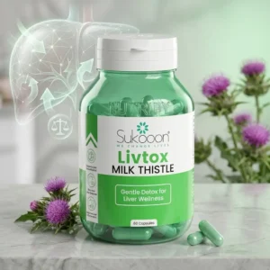 Livtox Milk Thistle Liver Support 60 Capsules – Sukoooon Wellness