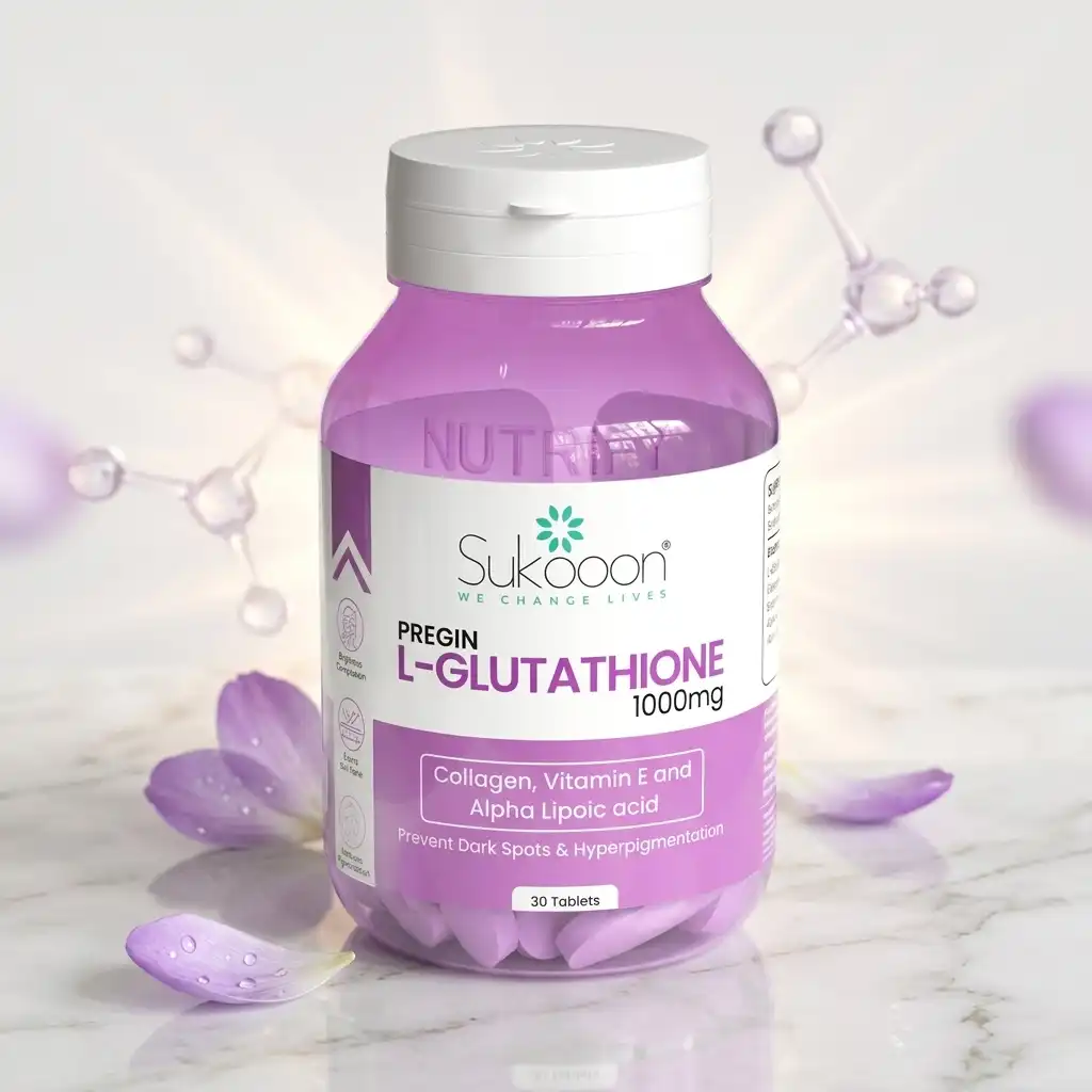 L-Glutathione Supplement: Premium Glow 1000mg