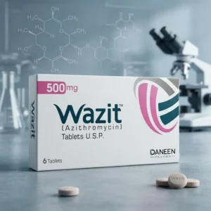 Wazit (Azithromycin 500mg) Tablets U.S.P. – Daneen Pharma