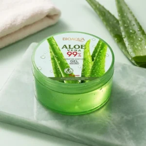 BIOAQUA 99% Organic Aloe Vera Hydrating Soothing Gel