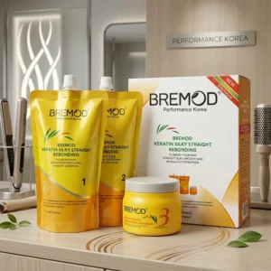 BREMOD Performance Korea Keratin Silky Straight Rebonding Kit