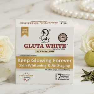 Gluta White Day & Night Cream - Advanced Skin Whitening & Anti-aging | D Lady