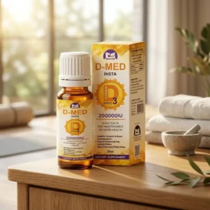 D-MED INSTA Vitamin D3 Shot 200000IU - 20ml