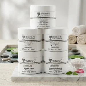 Demanding Skin Ultimate Skincare Treatment System (Facial Cleanser, Skin Polish, Facial Mask, Massage Cream, Intensive Face Scrub)