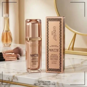 Emelie Paris Matte Waterproof Skin Perfector Liquid Foundation