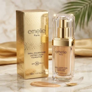 Emelie Paris Small Golden Base Lasting Liquid Foundation SPF 30 PA+++ (30ml)
