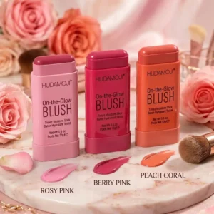 HUDAMOJI On-the-Glow Blush Tinted Moisture Stick