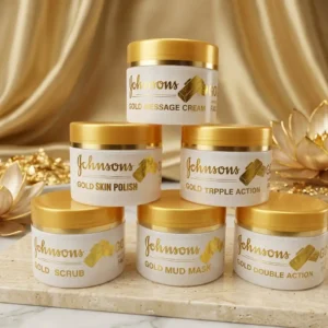 Johnsons Complete Gold Collection Facial Kit – 6 Piece Set