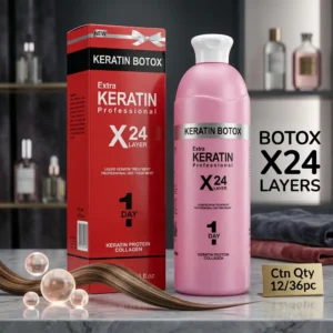 Keratin Botox Extra Keratin Professional X24 Layer Liquid Keratin Treatment 1 Day 1000ml