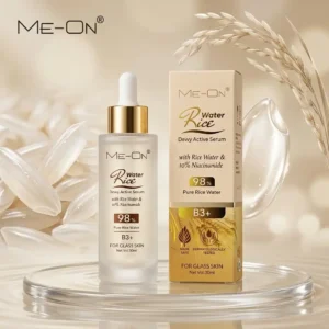 ME-ON Rice Water Dewy Active Serum for Glass Skin, 30ml