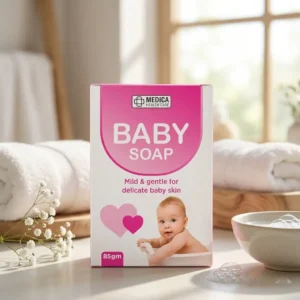 Medica Health Care Baby Soap 85g – Mild & Gentle for Delicate Skin