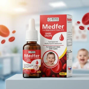 Medica Medfer Baby Drops – Iron Bisglycinate & Vitamin B12 (10ml)