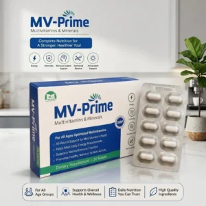 MV-Prime Multivitamins & Minerals - 20 Tablets