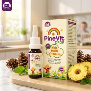 PineVit Drop Kids Multi Vitamins 10ml - Medevox