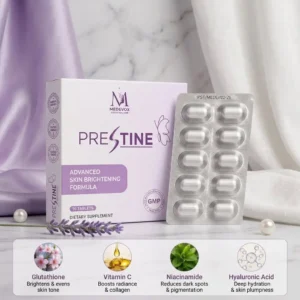 PRESTINE Advanced Skin Brightening Formula - 10 Tablets