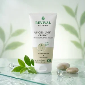 Revival Naturals Glass Skin Creamy Whitening Face Wash 120ml