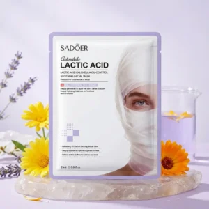 SADOER Calendula Lactic Acid Soothing Facial Mask 25ml
