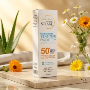 Secret Lady Ambre Solaire Sensitive Expert+ SPF 50+ Sunscreen