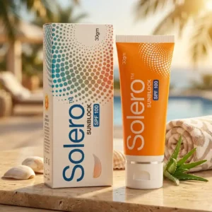 Solero Sunblock SPF 100 Cream – 30gm