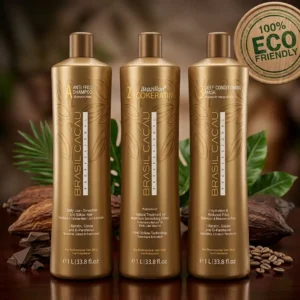 The Ecokeratin System 3-Step Hair Treatment Kit