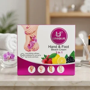 UNIQUE Hand & Foot Bleach Cream 3 in 1