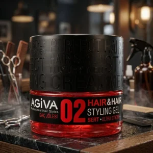 02 Ultra Strong Hold Hair & Hair Styling Gel