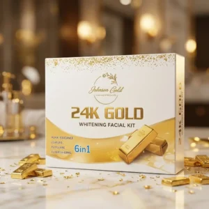 24K Gold Whitening Facial Kit | Johnson Gold