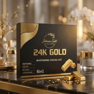 24K Gold Whitening Facial Kit 6in1 | Johason Gold