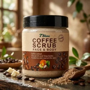 7Shine Organic Coffee Scrub Face & Body