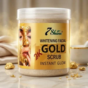 7Shine Whitening Facial 24K Gold Scrub Instant Glow