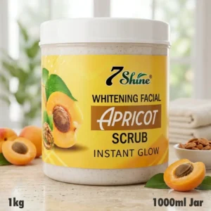 7Shine Whitening Facial Apricot Scrub Instant Glow 1000ml