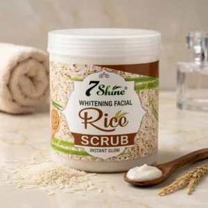 7Shine Whitening Facial Rice Scrub - Instant Glow