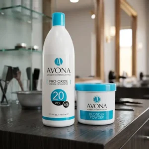 Advance Whitening System (Pro-Oxide Cream Developer 20 Vol. 6% & Blonder Powder)