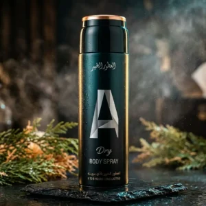 Al-Atour Al-Khaibar Dry Body Spray - 6 to 8 Hours Long Lasting