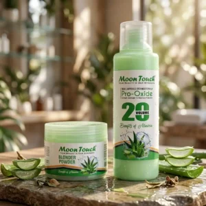 Aloe-Infused Hair Blonding Kit (Blonder Powder & Pro-Oxide 20 Vol Developer)